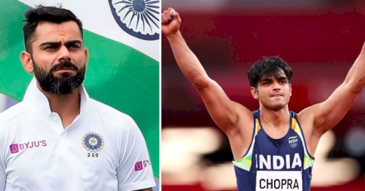 ब्रैंड वैल्यू में Neeraj Chopra ने Virat Kohli को दी टक्कर, हिंदी का ब्रांड ऐम्बैसडर बनाने की मांग